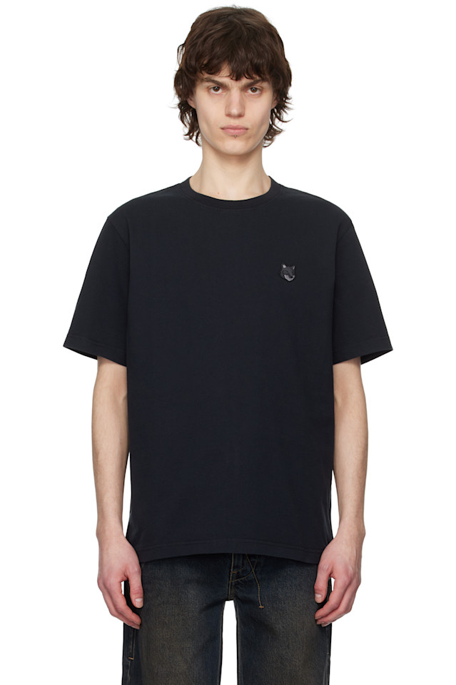 Футболка с комфортной посадкой и нашивкой в виде головы лисы Bold fox Maison Kitsuné, черный
Футболка с комфортной посадкой и нашивкой в виде головы лисы Bold fox Maison Kitsuné, черный