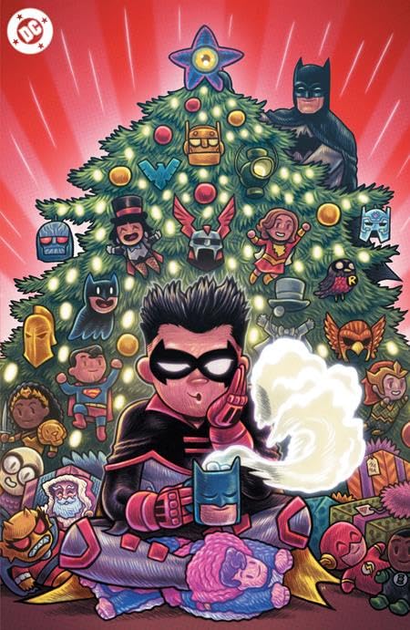 Batman Santa Claus Silent Knight Returns #1 CVR C Hipp DC Holiday Surprise Rub And Smell Polybag Var (DC)
Batman Santa Claus Silent Knight Returns #1 CVR C Hipp DC Holiday Surprise Rub And Smell Polybag Var (DC)