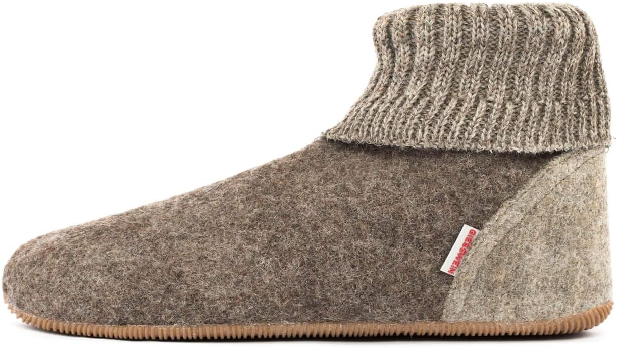 GIESSWEIN Wildpoldsried - Унисекс тапочки для дома, теплые шлепанцы, твердая подошва, высокий домашний башмак, войлок, для женщин и мужчин, Brown Taupe
GIESSWEIN Wildpoldsried - Унисекс тапочки для дома, теплые шлепанцы, твердая подошва, высокий домашний башмак, войлок, для женщин и мужчин, Brown Taupe