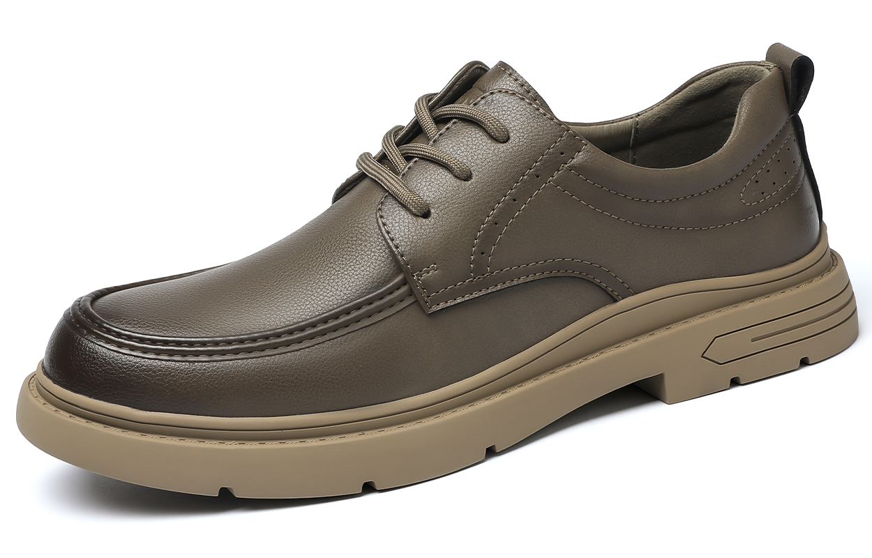 Нескользящие и износостойкие легкие низкие повседневные туфли для мужчин Mulinsen, Khaki 
Нескользящие и износостойкие легкие низкие повседневные туфли для мужчин Mulinsen, Khaki