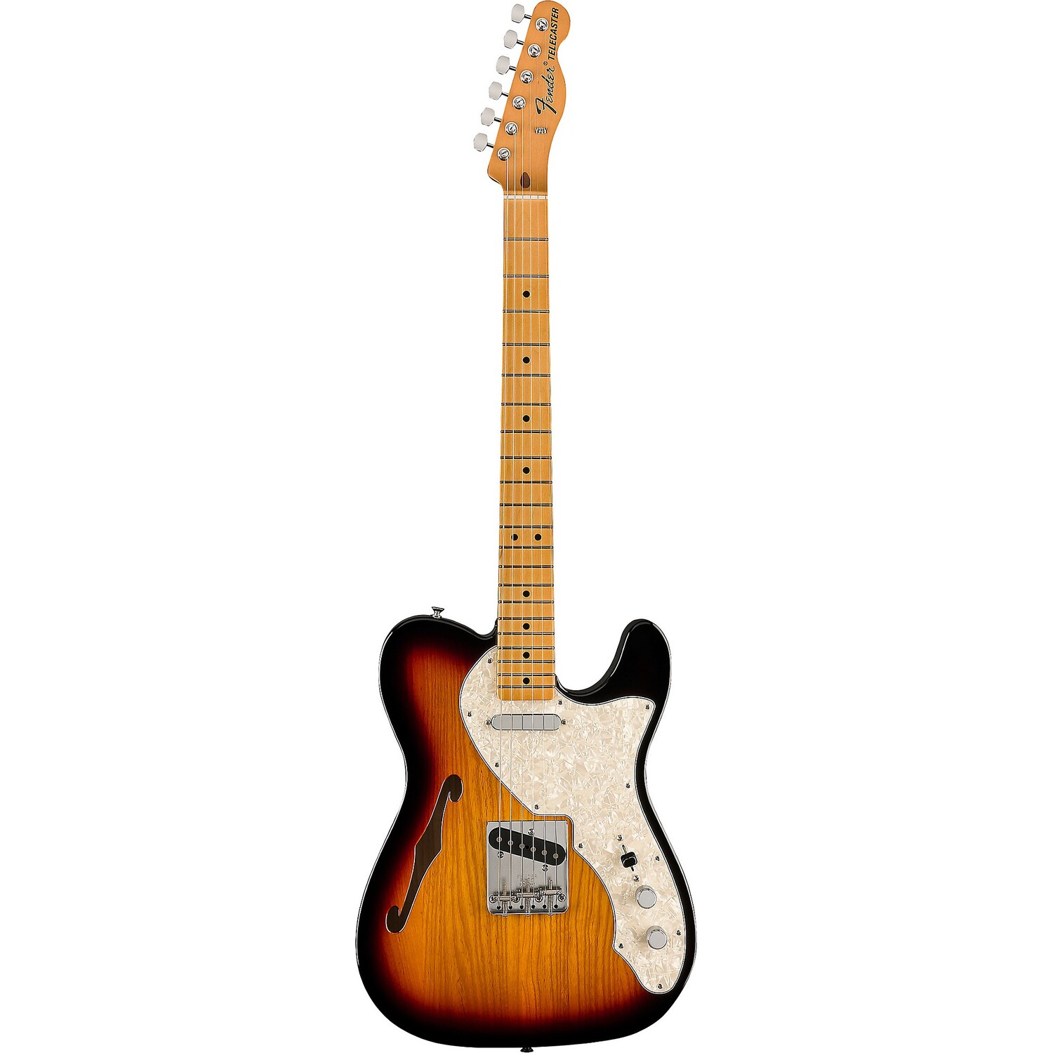 Электрогитара Fender Vintera II '60s Telecaster Thinline, 3-Color Sunburst
Электрогитара Fender Vintera II '60s Telecaster Thinline, 3-Color Sunburst