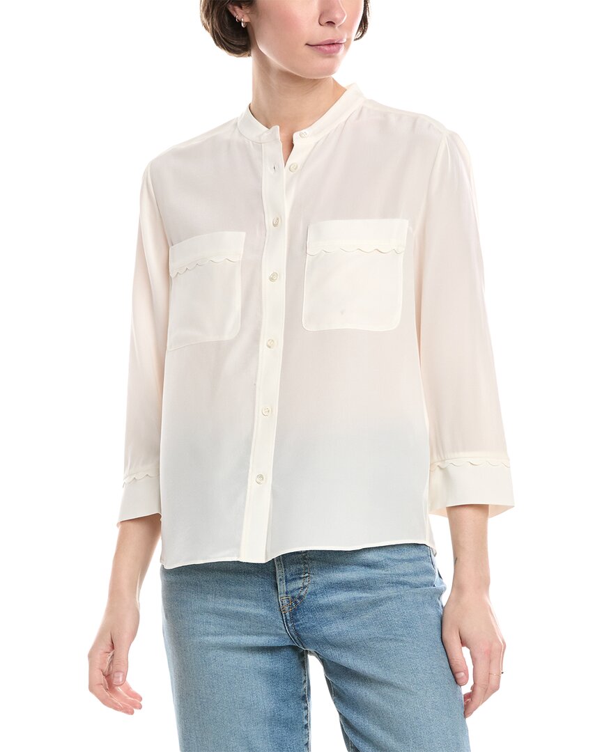 Джинсовая рубашка с волнистой отделкой из шелка FRAME FRAME Denim, белый
Джинсовая рубашка с волнистой отделкой из шелка FRAME FRAME Denim, белый