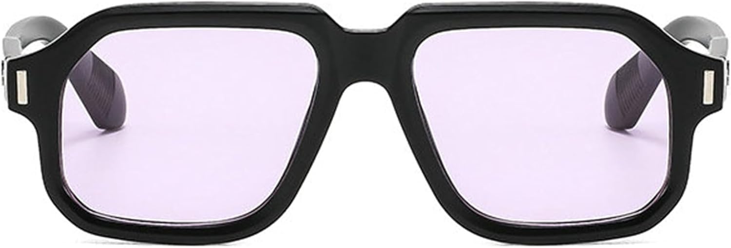 Willochra Модные квадратные солнцезащитные очки-пилот для женщин, дизайнерские очки с заклепками, мужские солнцезащитные очки неправильной формы для женщин, защита от ультрафиолета UV400 F27, Purple
Willochra Модные квадратные солнцезащитные очки-пилот для женщин, дизайнерские очки с заклепками, мужские солнцезащитные очки неправильной формы для женщин, защита от ультрафиолета UV400 F27, Purple