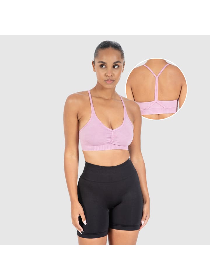 SMILODOX Спортивный бюстгальтер Batik Scrunch Icon в розовом цвете
SMILODOX Спортивный бюстгальтер Batik Scrunch Icon в розовом цвете