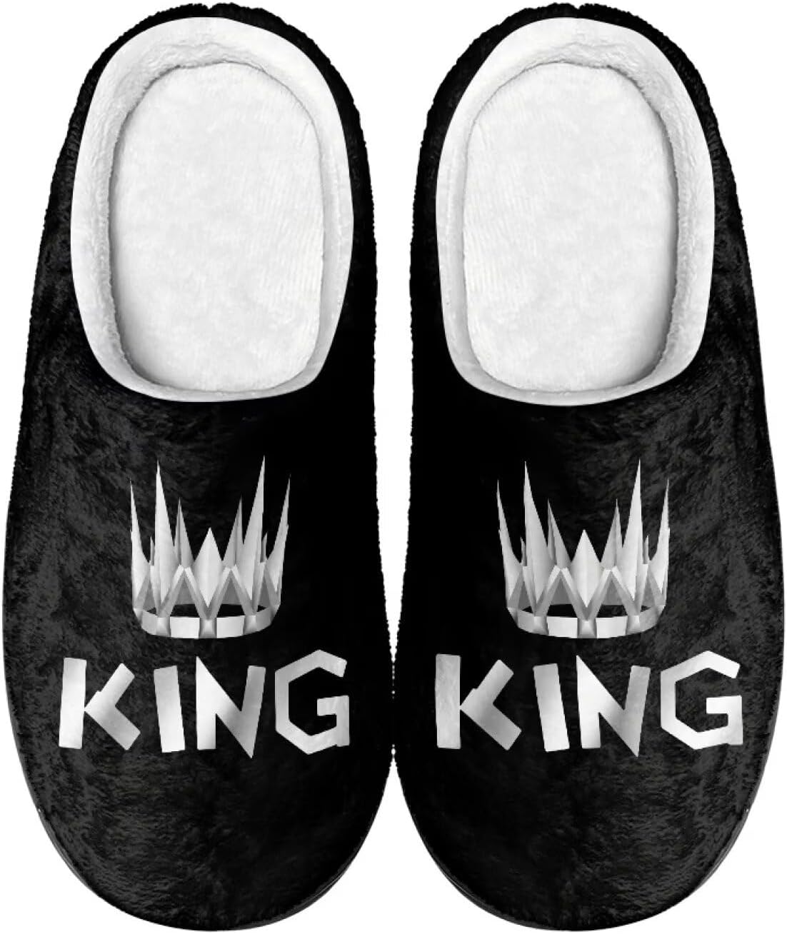 Мужские и женские нескользящие тапочки, теплые мягкие уютные тапочки из фланели, домашняя обувь для спальни и улицы, размеры 2-12 Zcfygdx, Simple Crown King Print
Мужские и женские нескользящие тапочки, теплые мягкие уютные тапочки из фланели, домашняя обувь для спальни и улицы, размеры 2-12 Zcfygdx, Simple Crown King Print