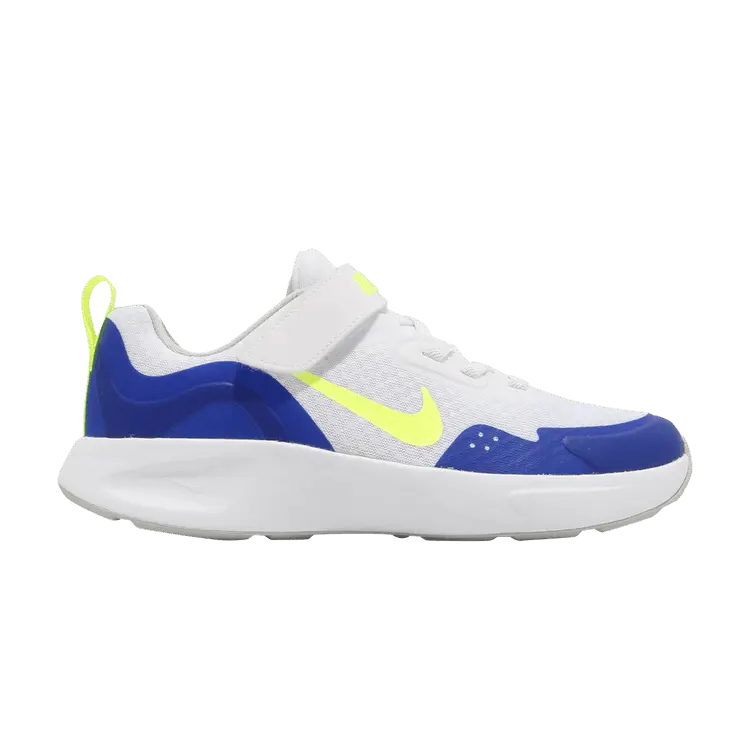 Кроссовки Nike Wearallday PS 'White Volt Royal', белый
Кроссовки Nike Wearallday PS 'White Volt Royal', белый