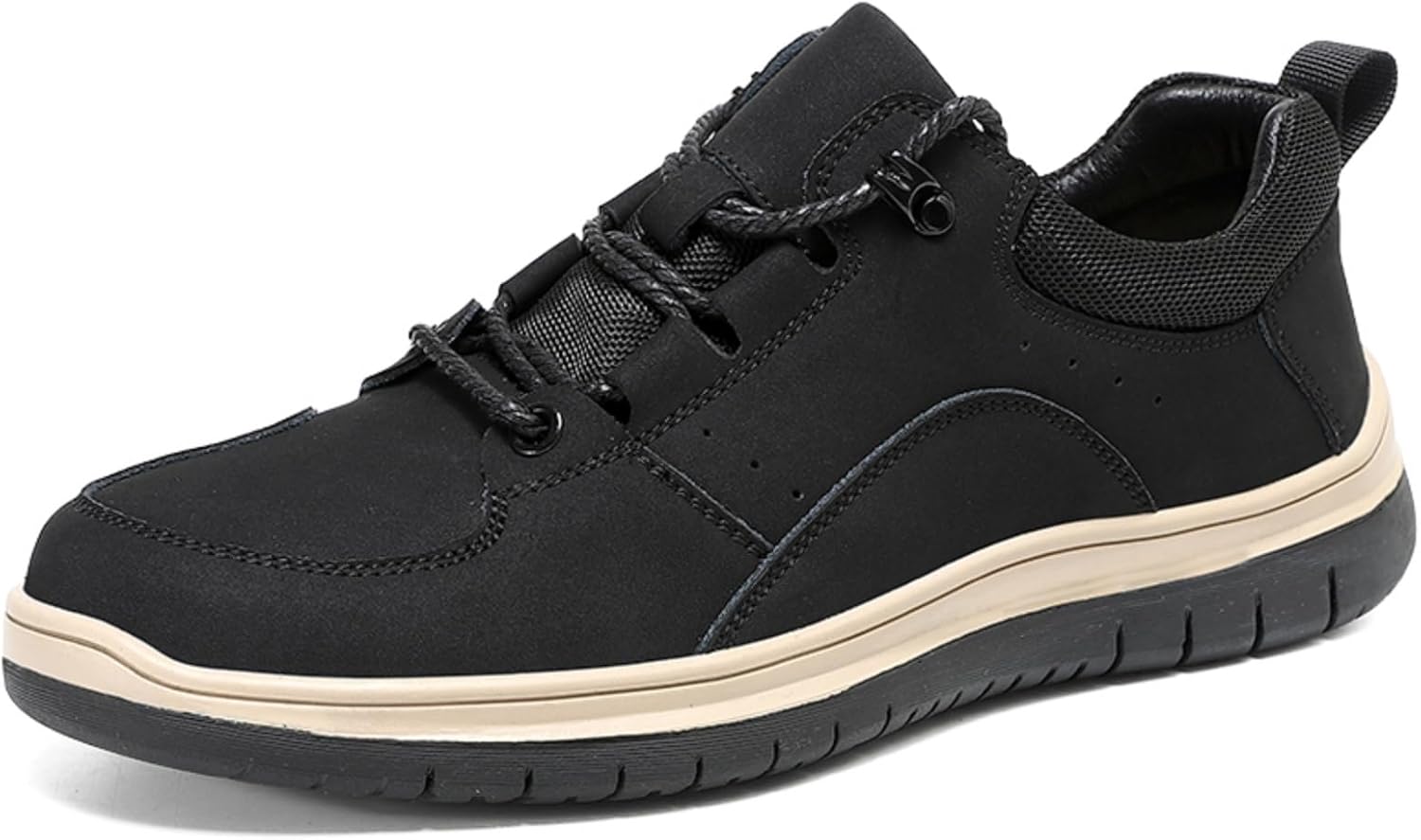 Мужские оксфорды из натуральной кожи с толстой подошвой, на шнуровке, с массивным каблуком, круглым носком, противоскользящие, для делового и повседневного стиля, удобные, элегантные, офисная обувь Aokisx, черный
Мужские оксфорды из натуральной кожи с толстой подошвой, на шнуровке, с массивным каблуком, круглым носком, противоскользящие, для делового и повседневного стиля, удобные, элегантные, офисная обувь Aokisx, черный