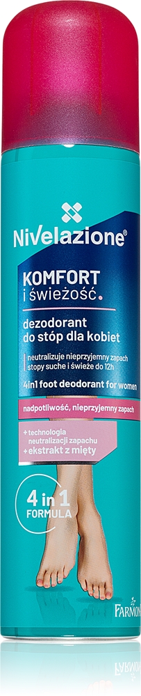 Nivelazione feet четыре-в-одном дезодорант для ног Farmona, 180 мл
Nivelazione feet четыре-в-одном дезодорант для ног Farmona, 180 мл