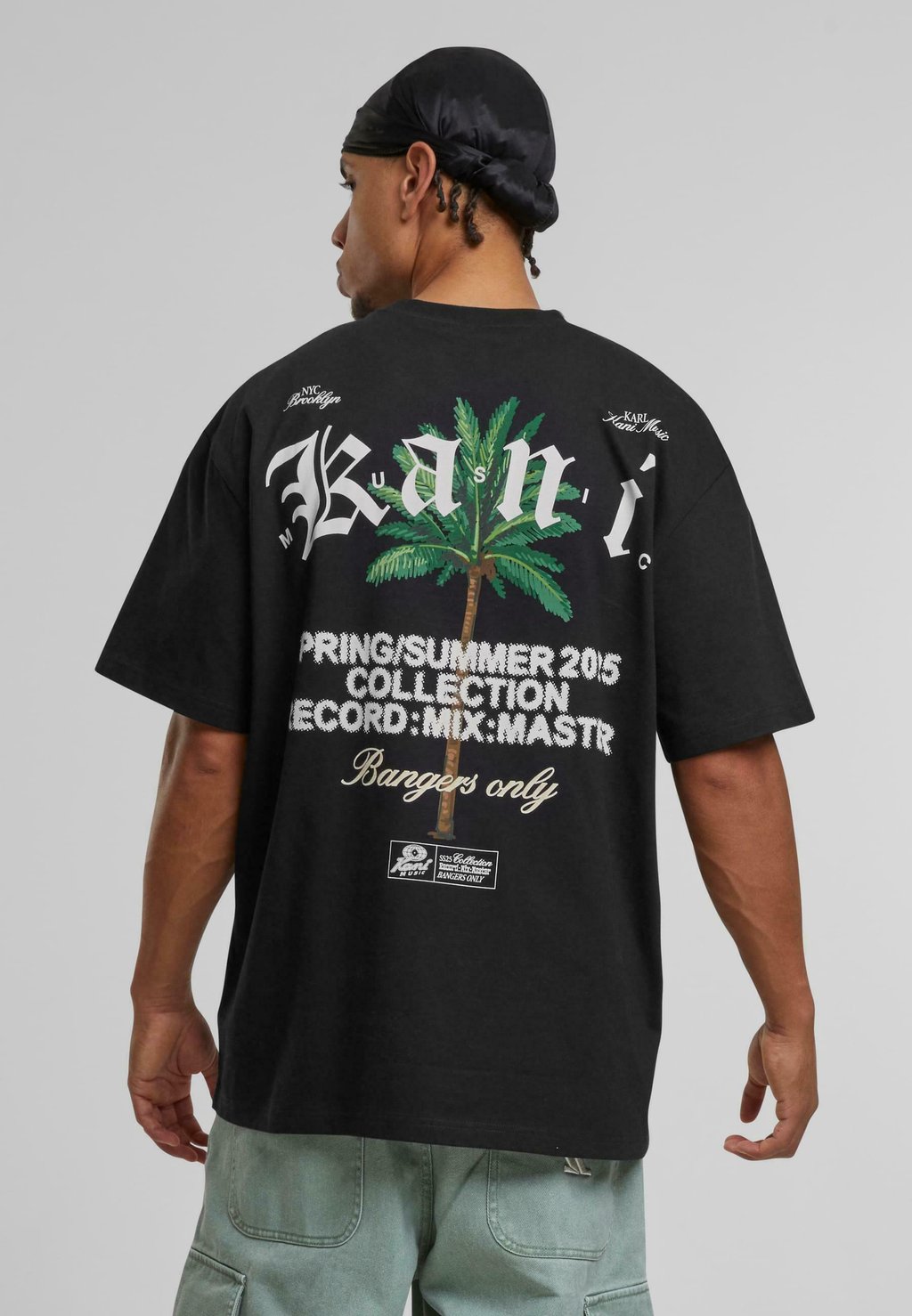 Футболка с принтом PALM Karl Kani, черный 
Футболка с принтом PALM Karl Kani, черный