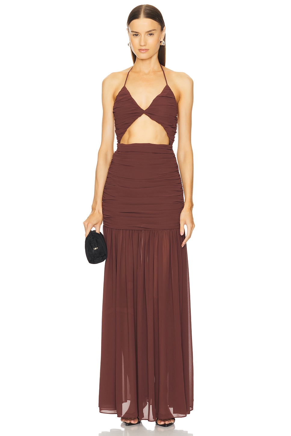 Платье из акации x revolve Michael Costello, коричневый
Платье из акации x revolve Michael Costello, коричневый