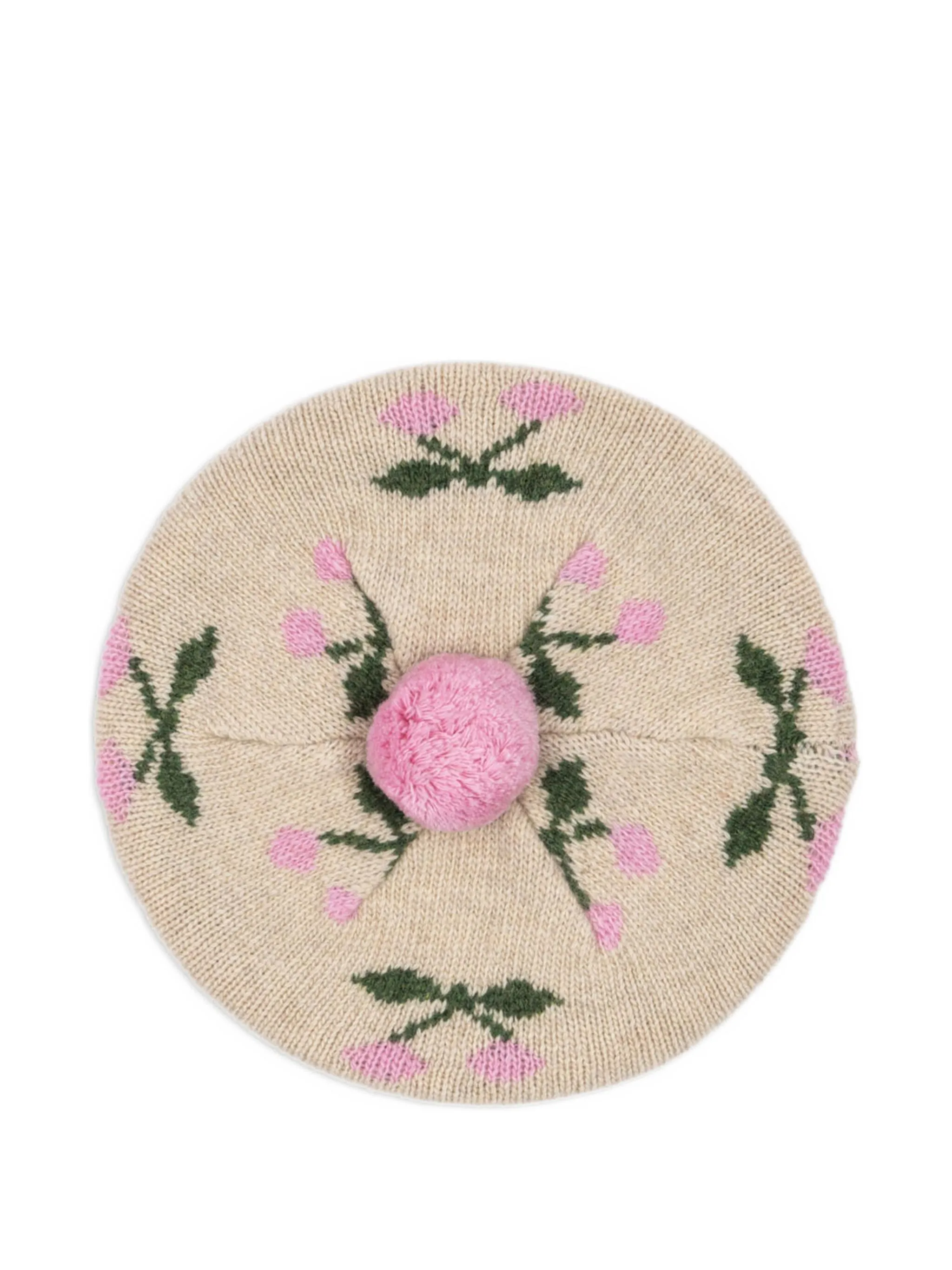 Шапка бини с помпоном Konges Sløjd, бежевый
Шапка бини с помпоном Konges Sløjd, бежевый