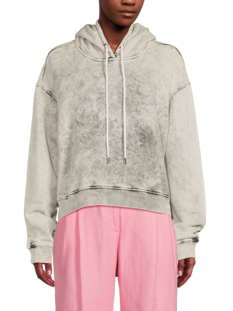 Толстовка с капюшоном и вышитым логотипом Stella McCartney, белый
Толстовка с капюшоном и вышитым логотипом Stella McCartney, белый