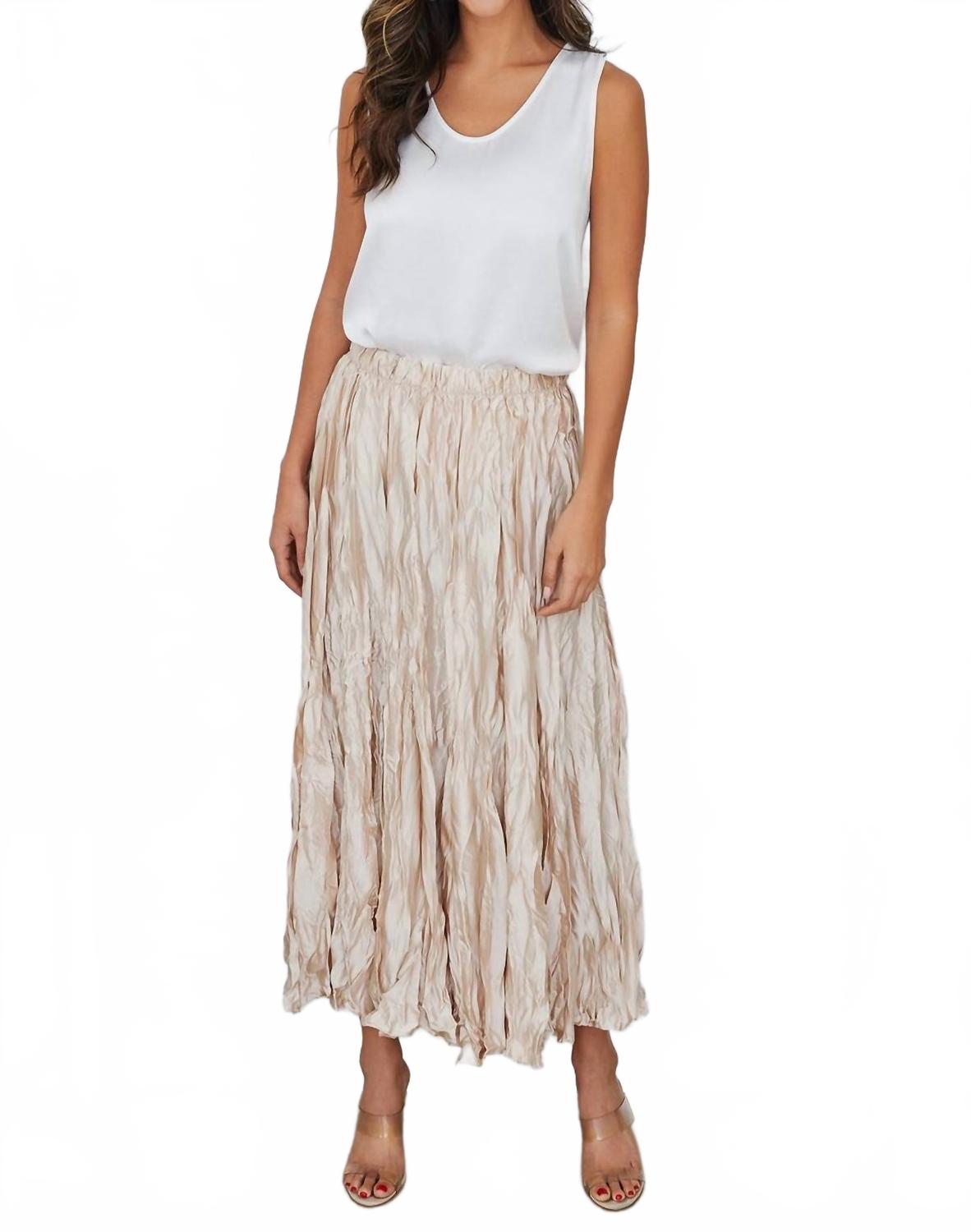 Медовая юбка в бежевом цвете Milio Milano
Медовая юбка в бежевом цвете Milio Milano