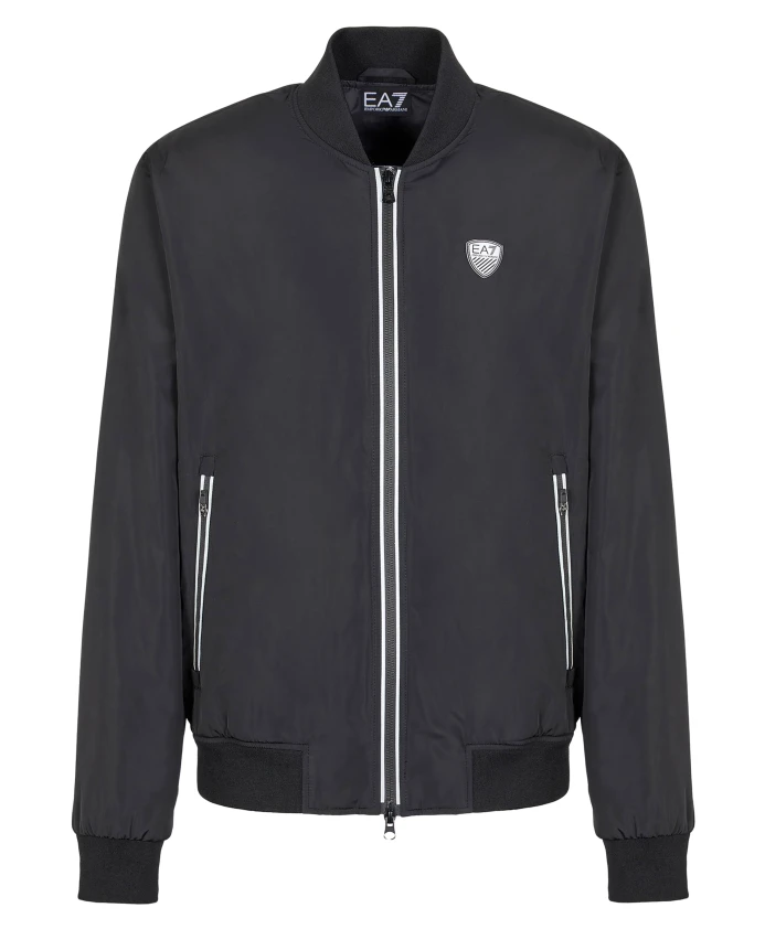 Черная куртка-бомбер Emporio Armani Ea7, черный
Черная куртка-бомбер Emporio Armani Ea7, черный
