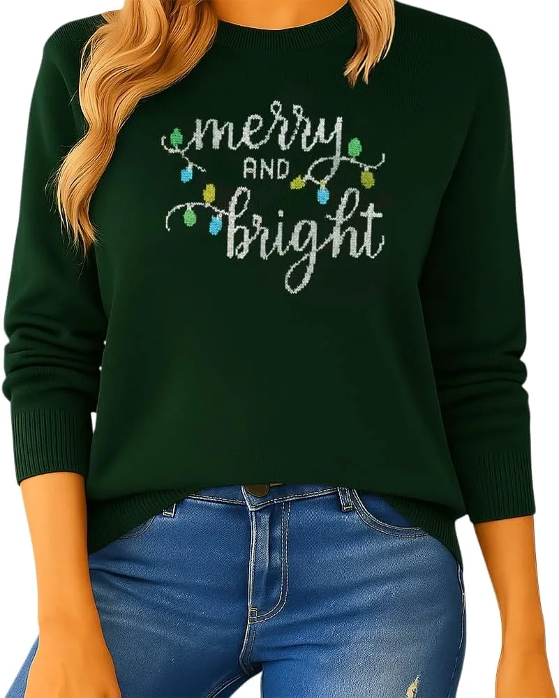 Рождественский свитер Merry and Bright, длинные рукава Grewear
Рождественский свитер Merry and Bright, длинные рукава Grewear