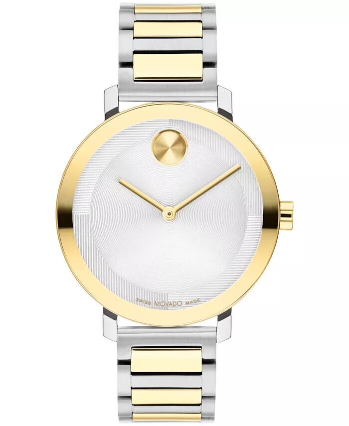 Женские часы Bold Evolution 2.0 швейцарские кварцевые двухцветные из нержавеющей стали 34 мм Movado
Женские часы Bold Evolution 2.0 швейцарские кварцевые двухцветные из нержавеющей стали 34 мм Movado