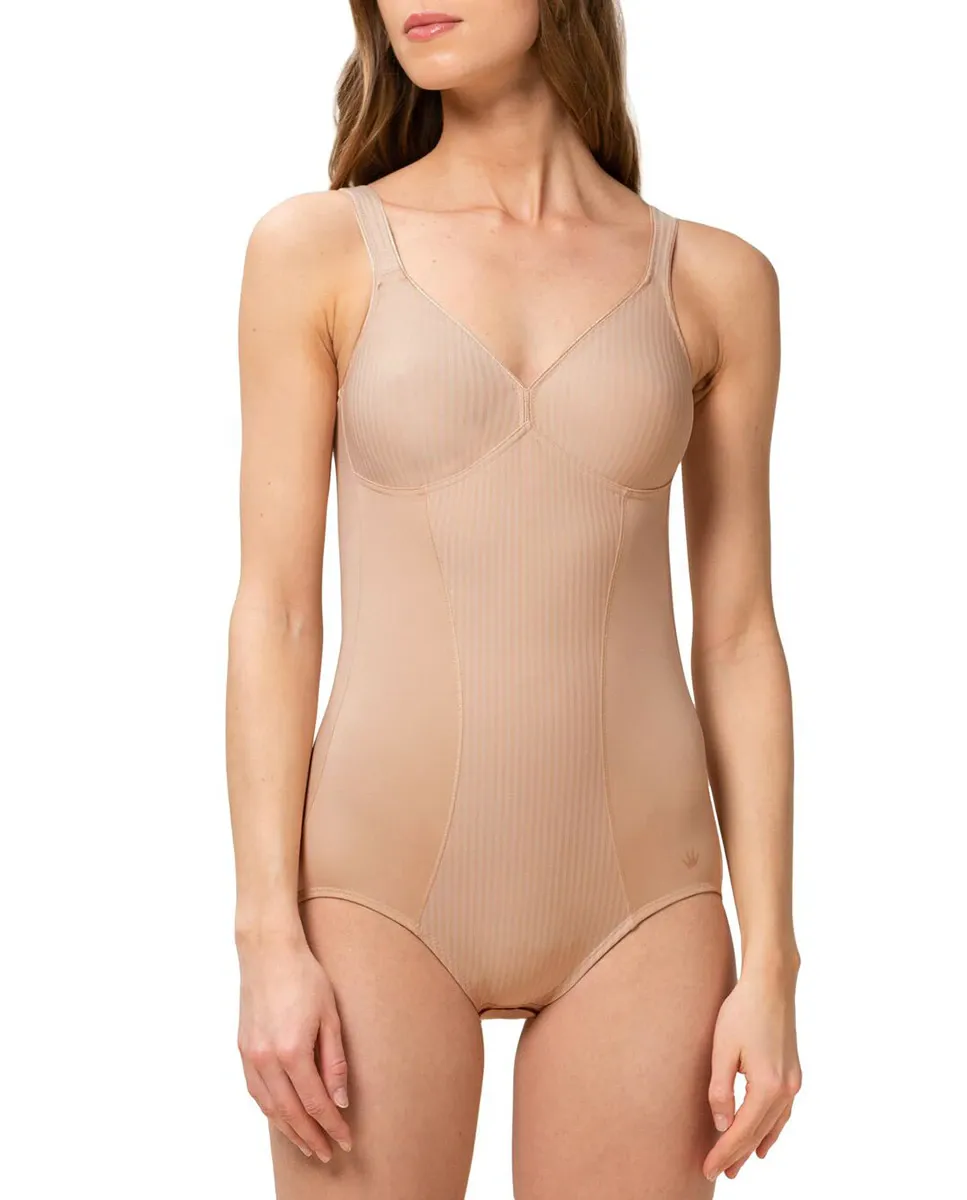 Утягивающее боди Triumph Modern из мягкого хлопка без косточек, кремовый
Утягивающее боди Triumph Modern из мягкого хлопка без косточек, кремовый