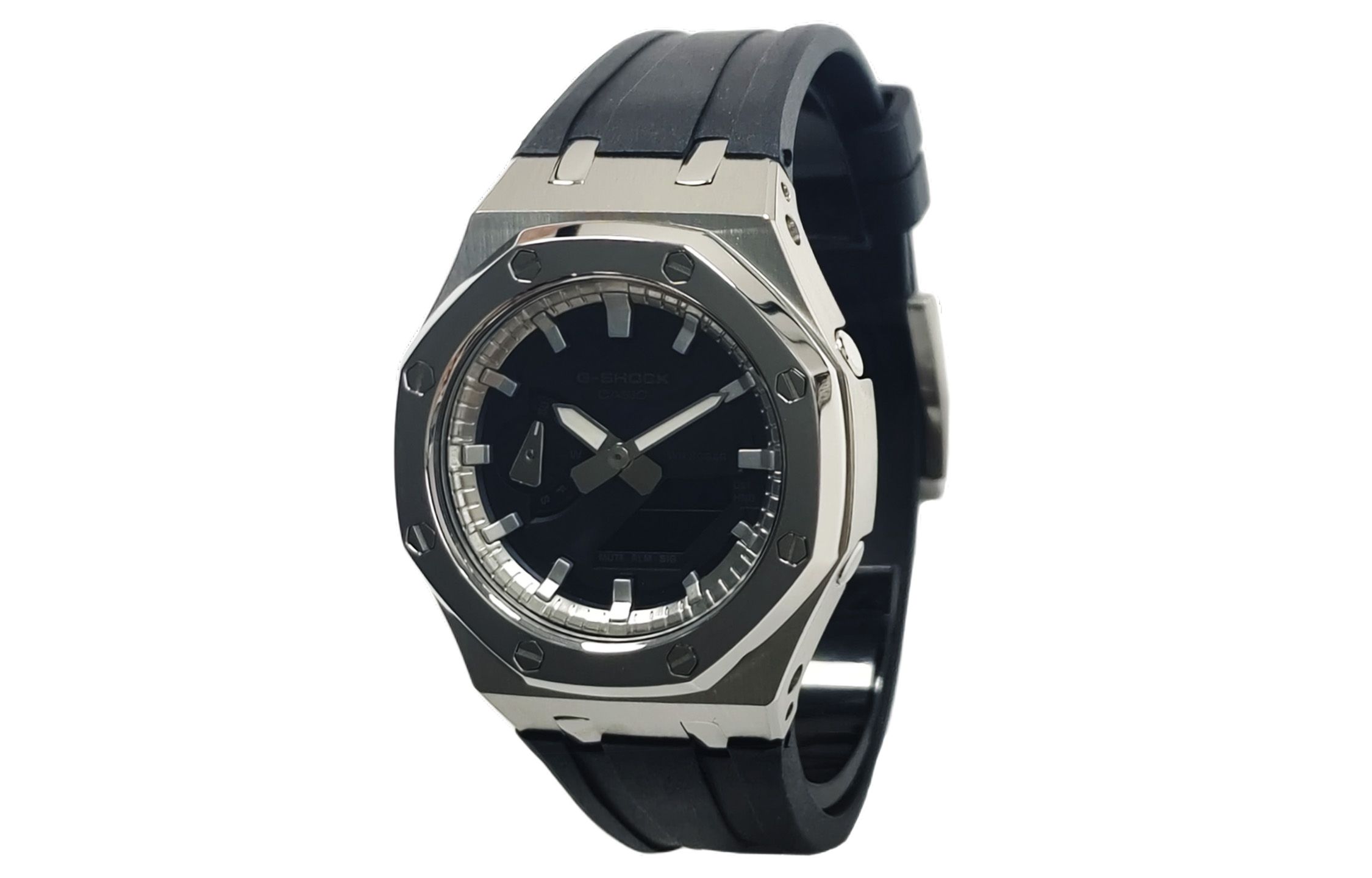 CASIO Ретрофит серии электронный механизм фторэластомерный ремешок часы мужские черный циферблат
CASIO Ретрофит серии электронный механизм фторэластомерный ремешок часы мужские черный циферблат