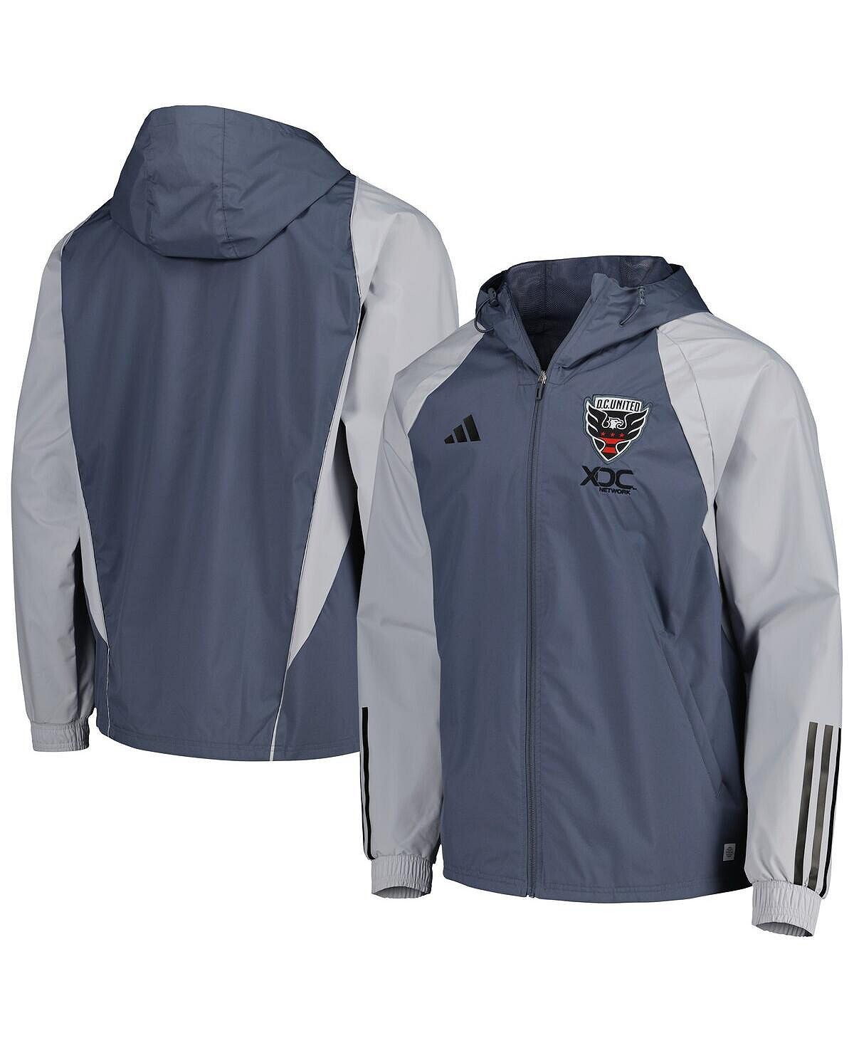Мужская всепогодная худи с капюшоном и молнией во всю длину DC United DC United adidas
Мужская всепогодная худи с капюшоном и молнией во всю длину DC United DC United adidas