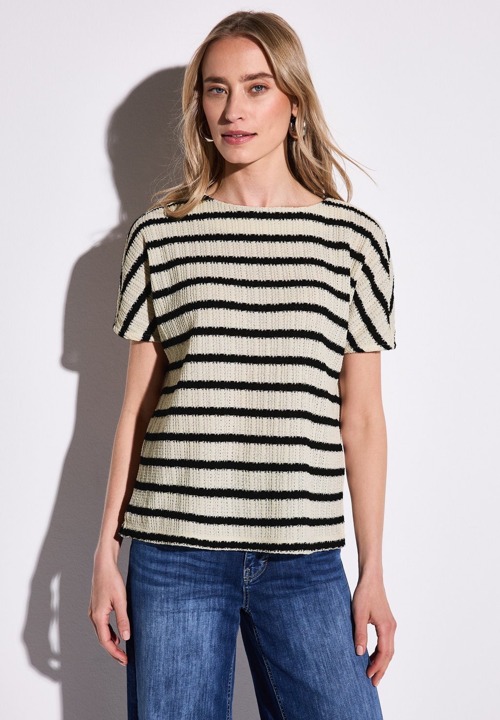 Футболка с принтом GESTREIFTES STRUKTUR Street One, черный
Футболка с принтом GESTREIFTES STRUKTUR Street One, черный