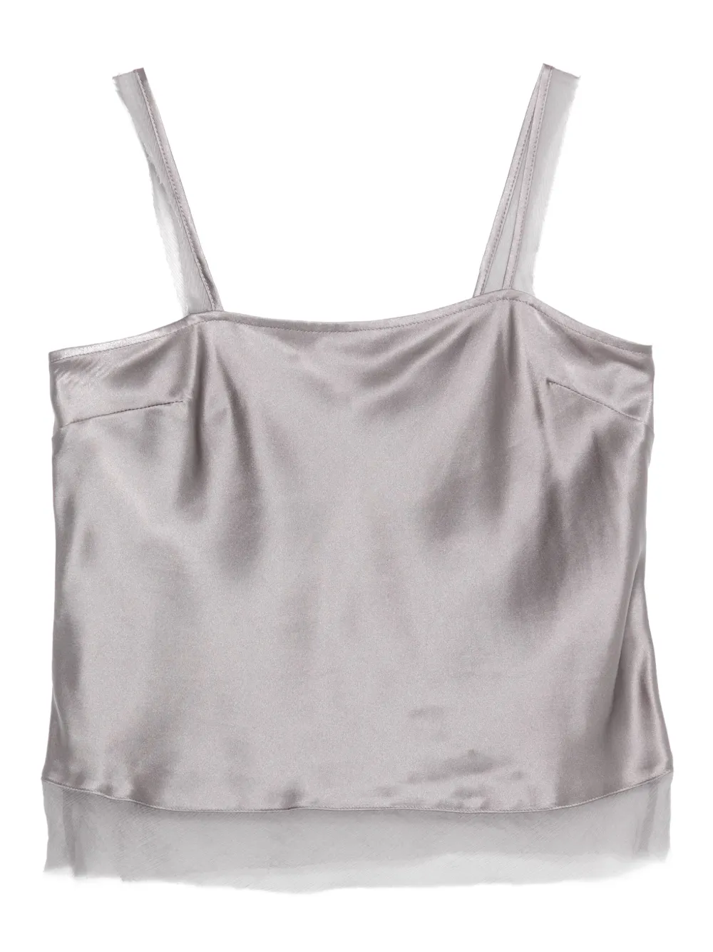 Топ из шелкового сатина The Garment, серый
Топ из шелкового сатина The Garment, серый