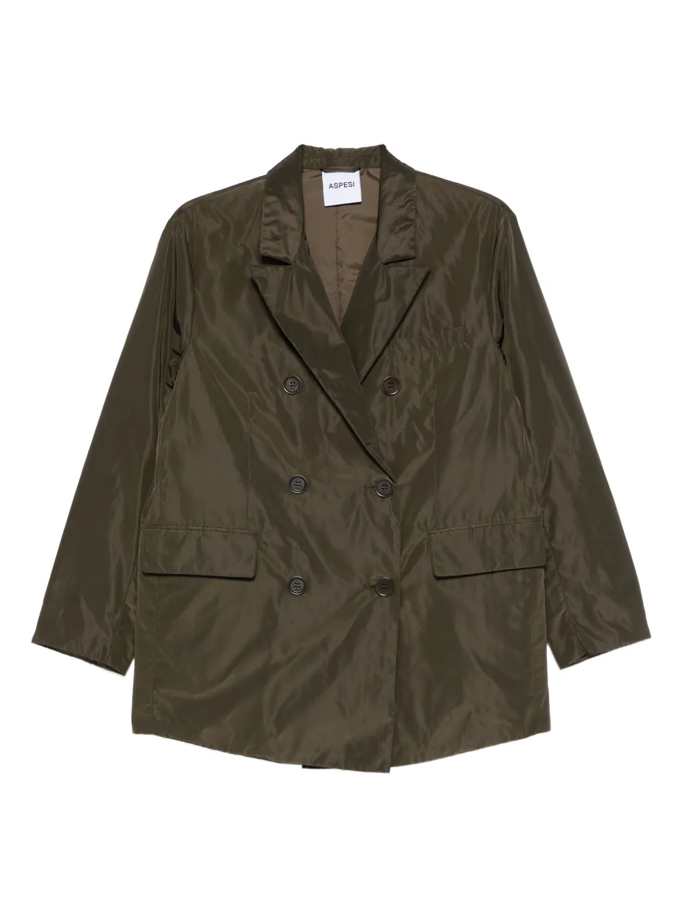 Двубортный пиджак ASPESI, зеленый
Двубортный пиджак ASPESI, зеленый