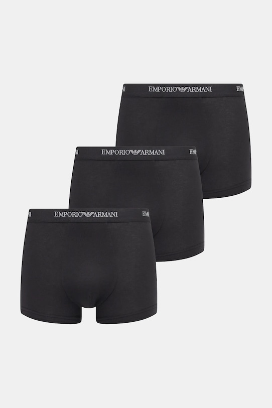3 пары боксеров Emporio Armani Underwear, черный
3 пары боксеров Emporio Armani Underwear, черный