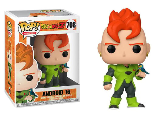 Funko POP! Аниме, коллекционная фигурка, Dragonball Z, Android 16
Funko POP! Аниме, коллекционная фигурка, Dragonball Z, Android 16
