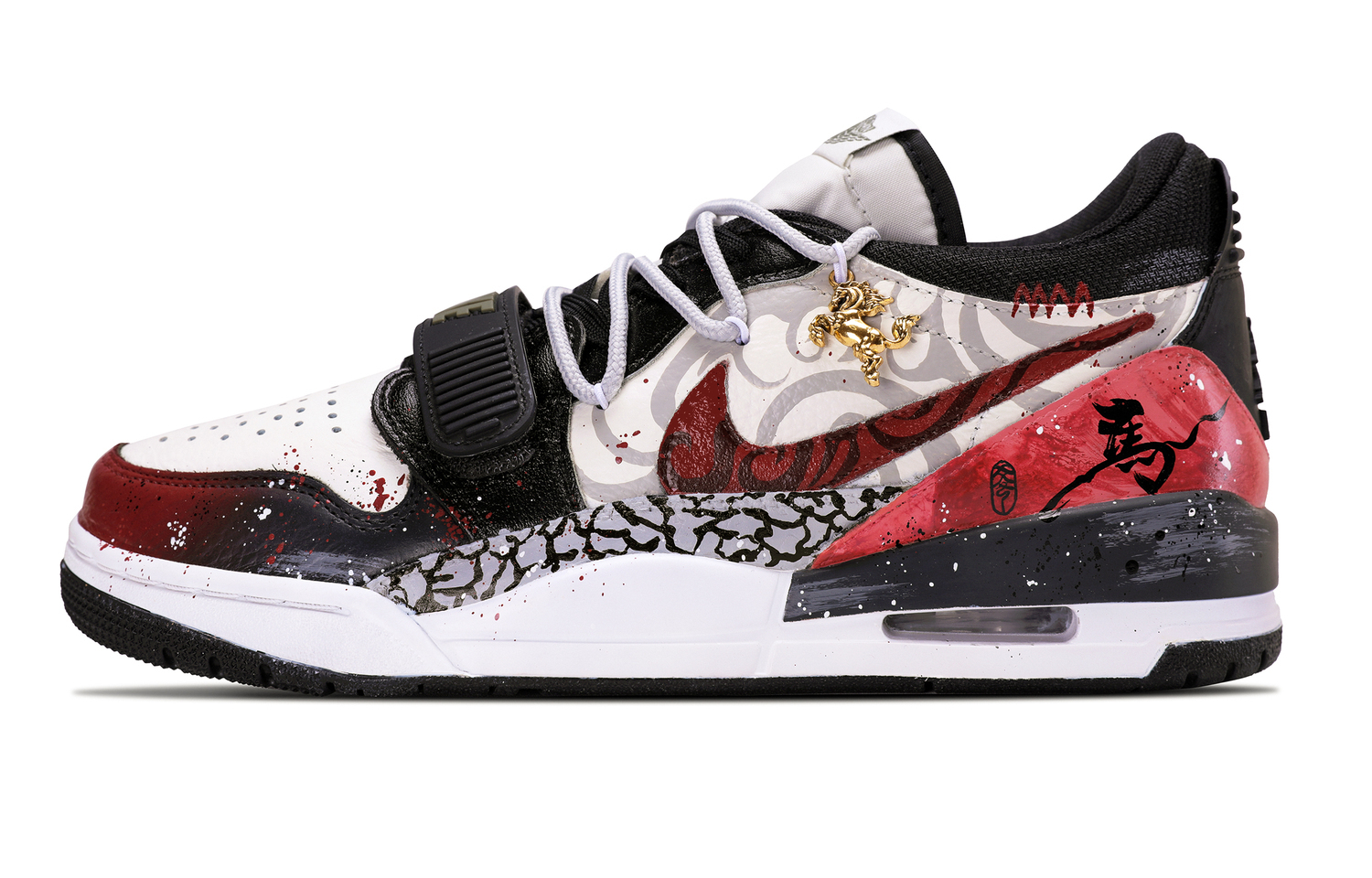 Jordan Legacy 312 Abrasion Resistant Low top Vintage Basketball Shoes мужские черные серые красные
Jordan Legacy 312 Abrasion Resistant Low top Vintage Basketball Shoes мужские черные серые красные