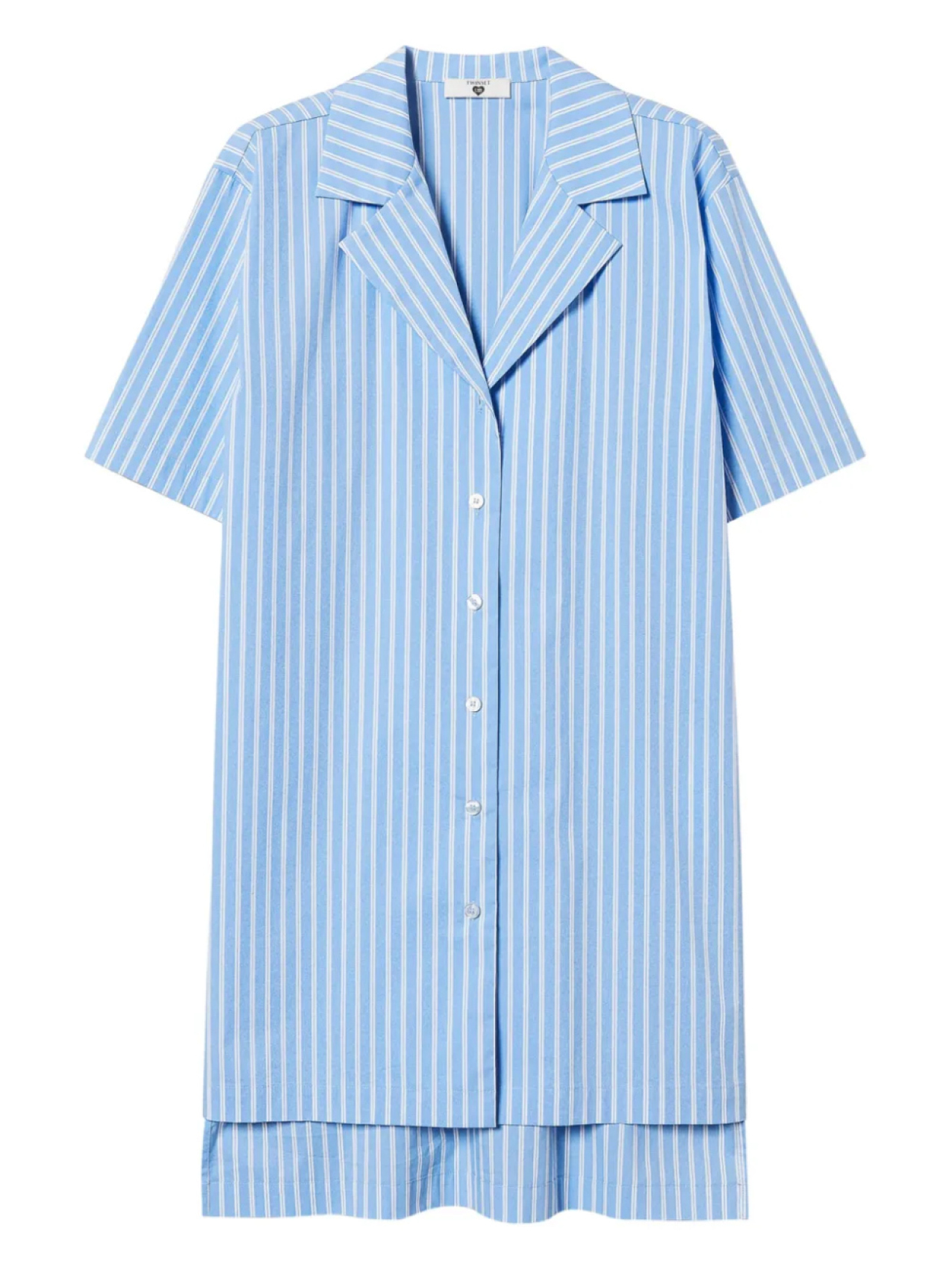 Полосатая рубашка TWINSET, синий
Полосатая рубашка TWINSET, синий