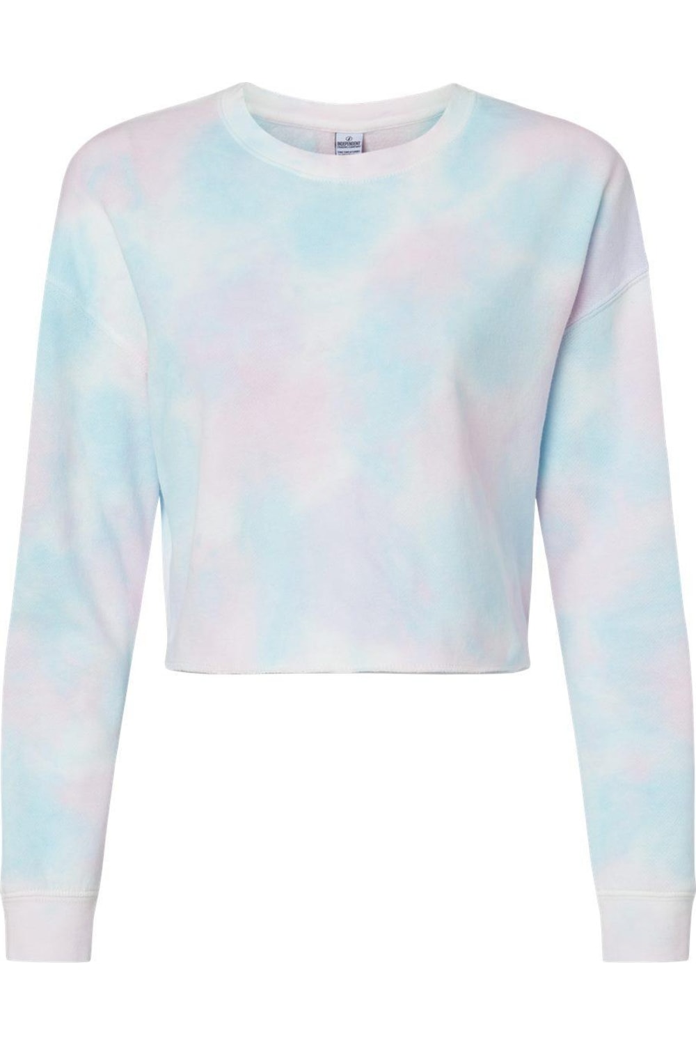 Independent Trading Co. Женский легкий укороченный свитер Crew, цвет tie dye cotton candy
Independent Trading Co. Женский легкий укороченный свитер Crew, цвет tie dye cotton candy