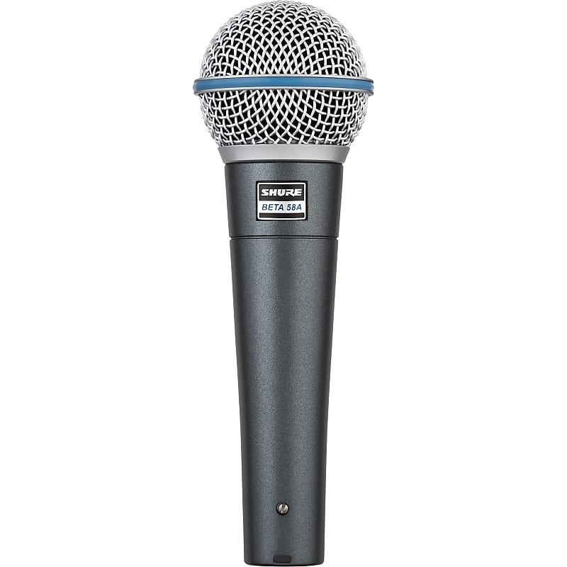 Динамический микрофон Shure BETA 58A Handheld Supercardioid Dynamic Microphone
Динамический микрофон Shure BETA 58A Handheld Supercardioid Dynamic Microphone
