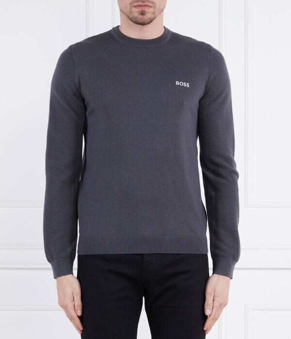Свитер Boss Green из шерсти, черный
Свитер Boss Green из шерсти, черный