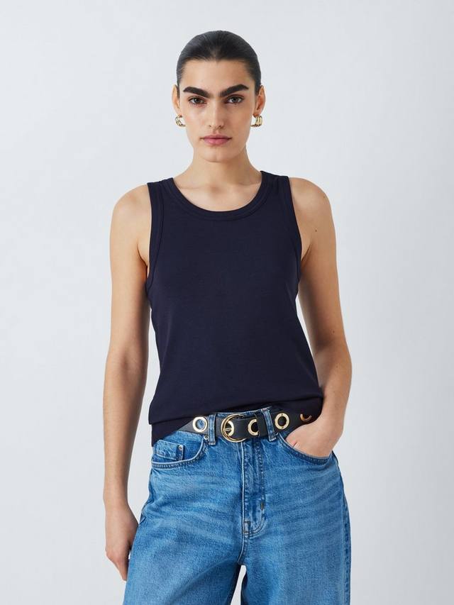 Майка из органического хлопка John Lewis, темно-синий
Майка из органического хлопка John Lewis, темно-синий