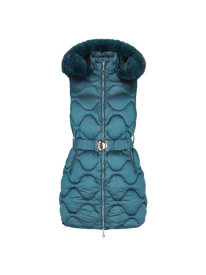 Faina Женский жилет изумрудно-зеленого цвета
Faina Женский жилет изумрудно-зеленого цвета