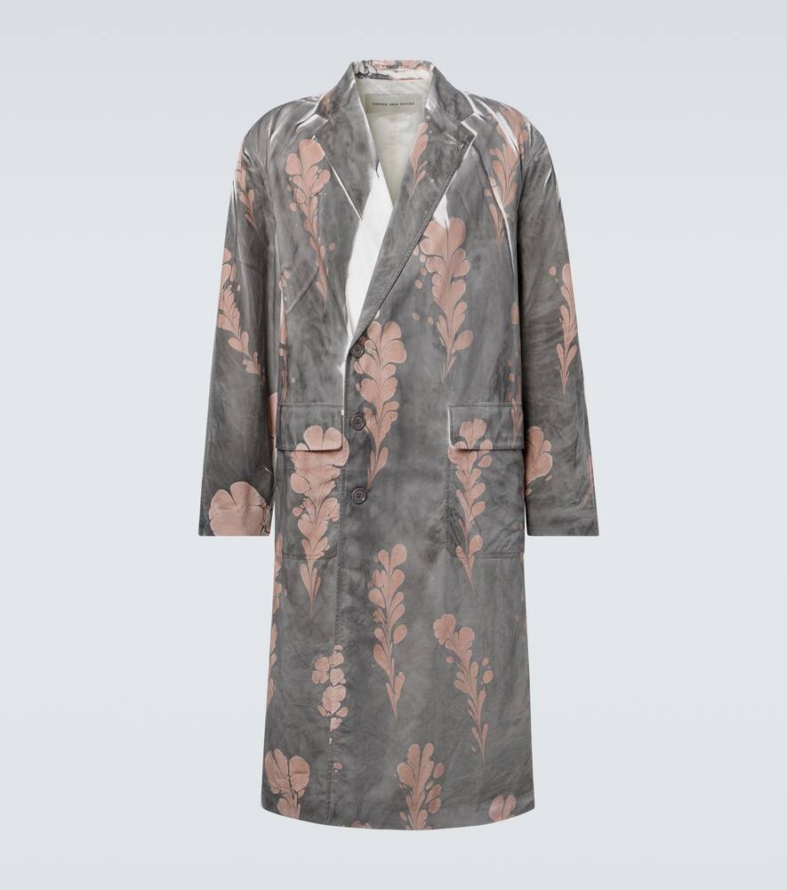 Двубортное пальто из хлопка с принтом Dries Van Noten, Dessin D
Двубортное пальто из хлопка с принтом Dries Van Noten, Dessin D