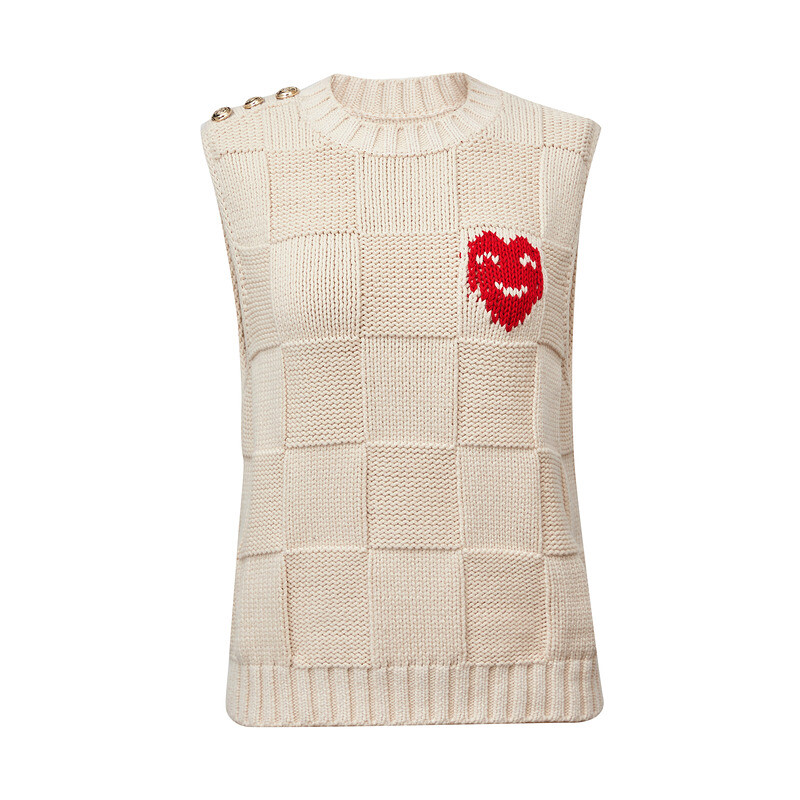 Вязаный жилет Deep Breath с узором, зеленая трава
Вязаный жилет Deep Breath с узором, зеленая трава