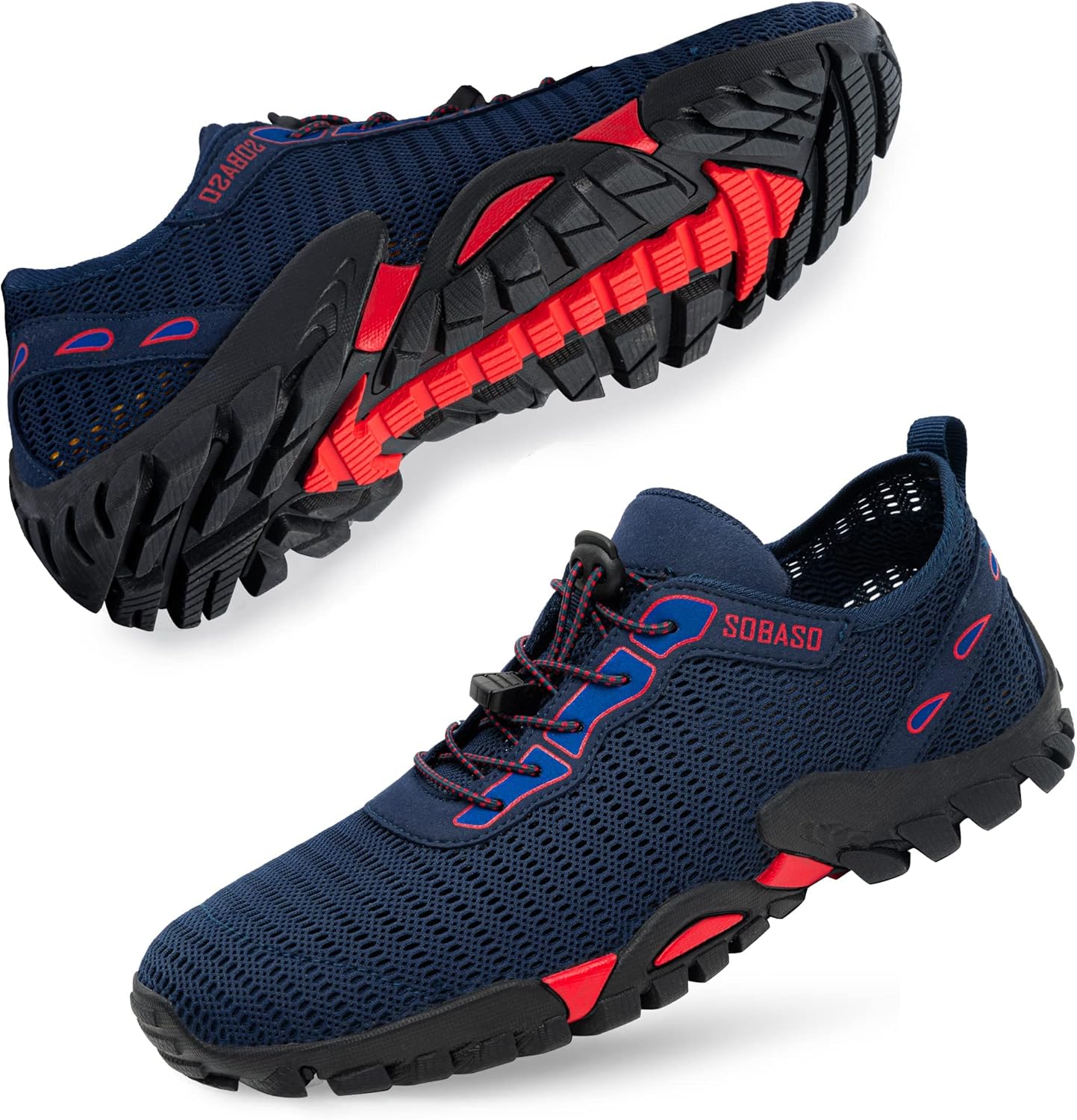 Водные тапочки SOBASO для женщин и мужчин, быстросохнущие для плавания, пляжа, водного спорта, дайвинга, походов, парусного спорта и путешествий, красный/синий/темно-синий
Водные тапочки SOBASO для женщин и мужчин, быстросохнущие для плавания, пляжа, водного спорта, дайвинга, походов, парусного спорта и путешествий, красный/синий/темно-синий