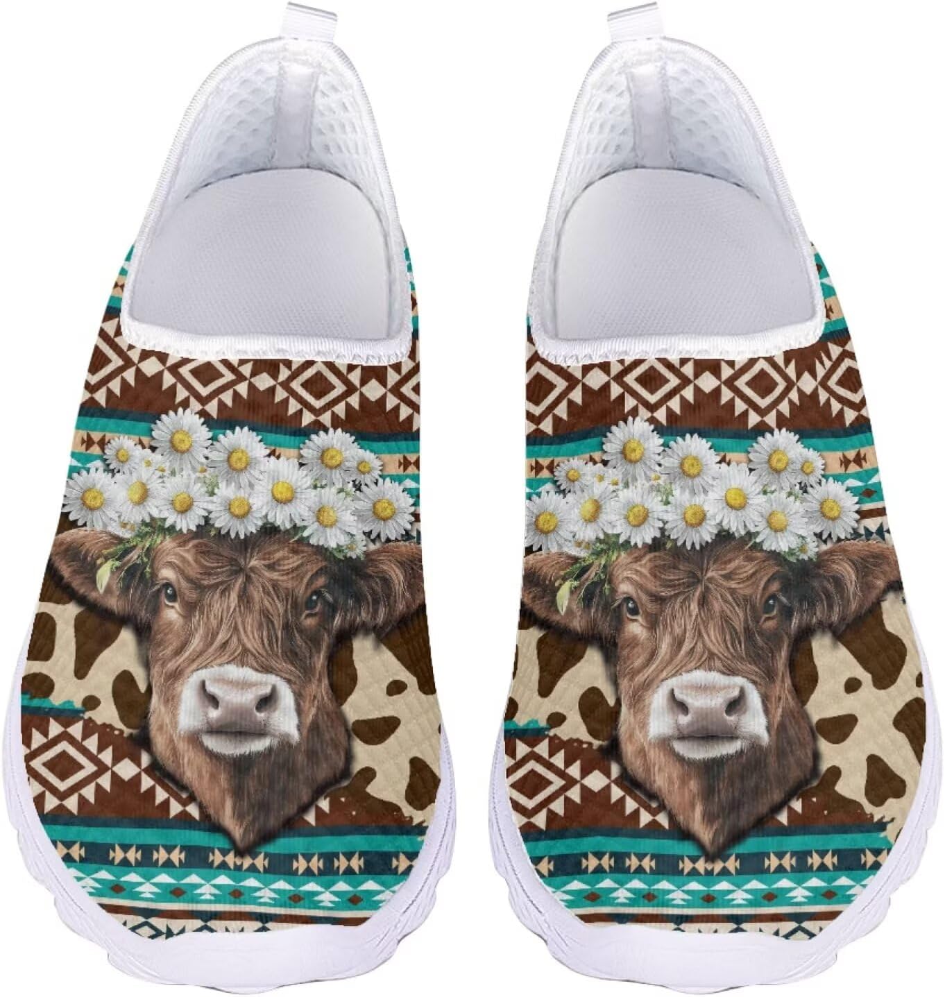 Женские слипоны Jeiento для ходьбы с животным принтом, легкие кеды-тапочки, сетчатые теннисные кроссовки унисекс, пляжная водная обувь, Highland Cow Western Style
Женские слипоны Jeiento для ходьбы с животным принтом, легкие кеды-тапочки, сетчатые теннисные кроссовки унисекс, пляжная водная обувь, Highland Cow Western Style
