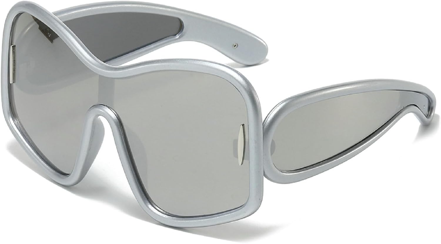 Большие квадратные женские солнцезащитные очки класса люкс, модные цельные мужские очки для активного отдыха, спорта, вождения, с защитой от УФ-излучения UV400, ретро-заклепками, солнцезащитные очки N45 mincl, Silver
Большие квадратные женские солнцезащитные очки класса люкс, модные цельные мужские очки для активного отдыха, спорта, вождения, с защитой от УФ-излучения UV400, ретро-заклепками, солнцезащитные очки N45 mincl, Silver