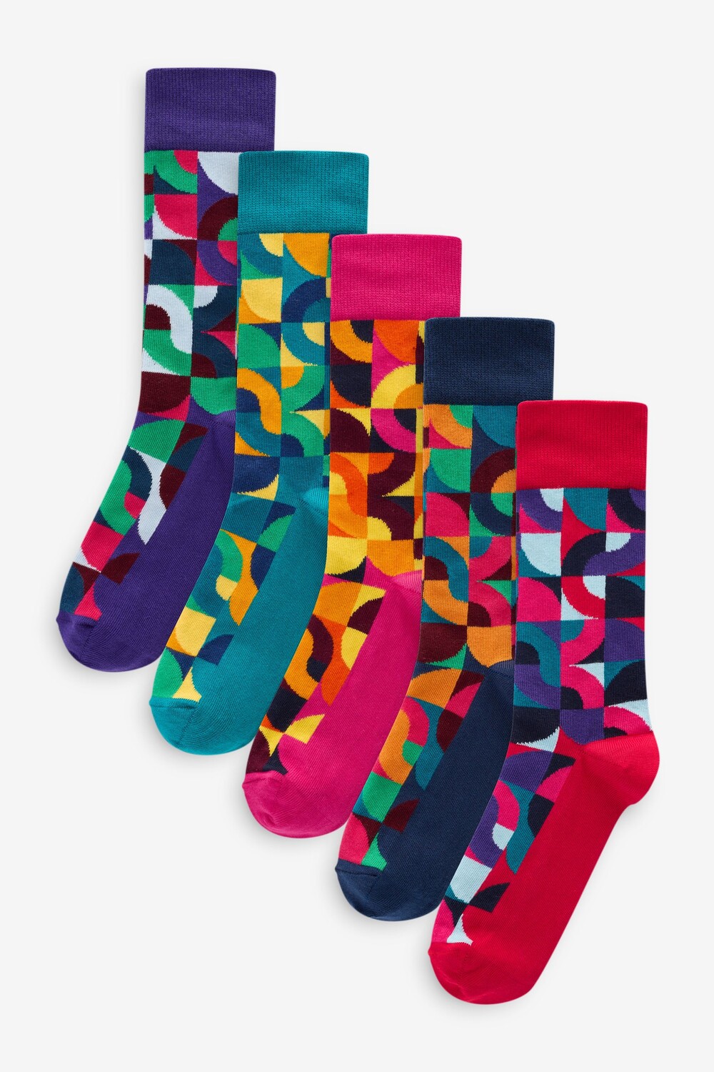 Носки с узором 5 упаковок Next, красный
Носки с узором 5 упаковок Next, красный