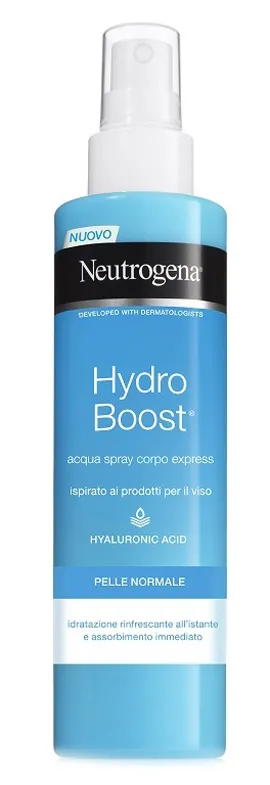 Neutrogena Hb Water Спрей для тела с гиалуроновой кислотой
Neutrogena Hb Water Спрей для тела с гиалуроновой кислотой