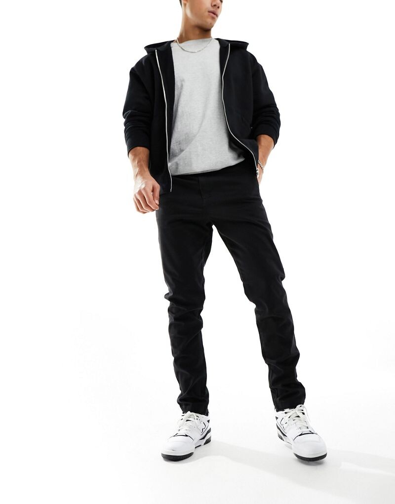 Черные узкие брюки чиносы Jack & Jones Intelligence
Черные узкие брюки чиносы Jack & Jones Intelligence