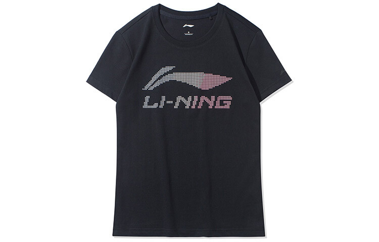 Футболка женская из коллекции Sports Fashion, черная Lining
Футболка женская из коллекции Sports Fashion, черная Lining