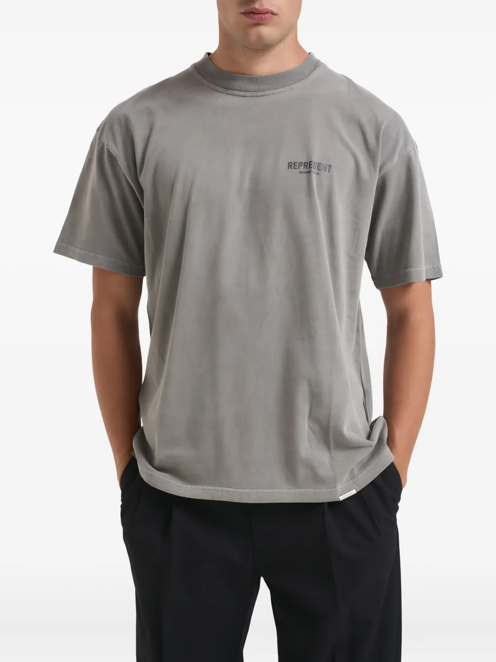 Футболка с логотипом Represent, серый
Футболка с логотипом Represent, серый