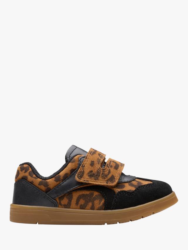 Детские кожаные кроссовки Disco Vibe Clarks, Leopard Print
Детские кожаные кроссовки Disco Vibe Clarks, Leopard Print