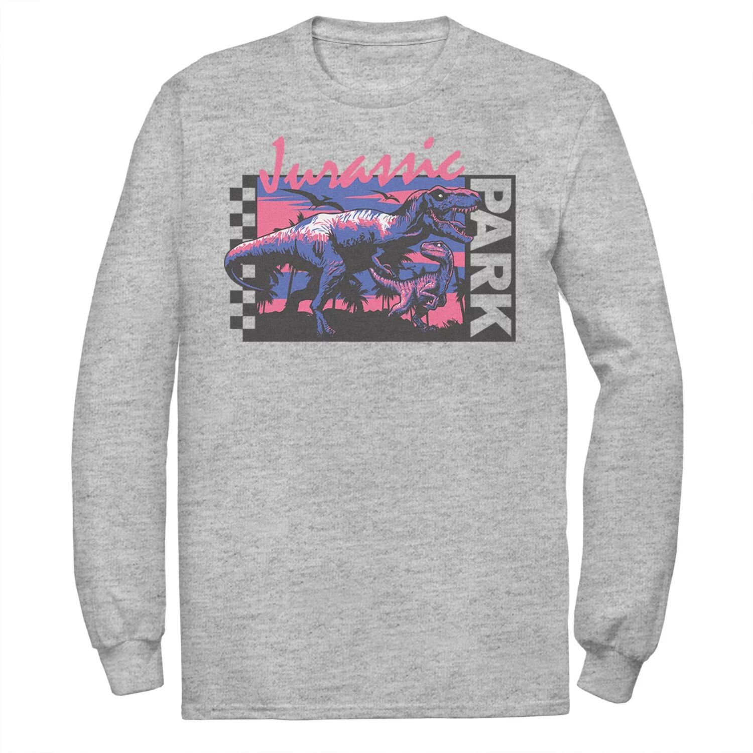 Мужская футболка с вставками T-Rex в шахматную клетку Jurassic Park
Мужская футболка с вставками T-Rex в шахматную клетку Jurassic Park