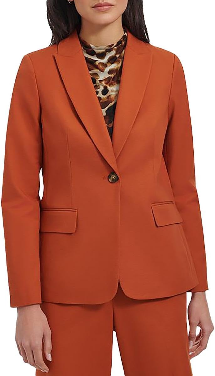 Женский блейзер Calvin Klein Lux на одной пуговице, Terra
Женский блейзер Calvin Klein Lux на одной пуговице, Terra