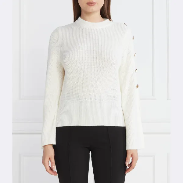 Свитер обычного кроя с добавлением шерсти Liu Jo, белый
Свитер обычного кроя с добавлением шерсти Liu Jo, белый