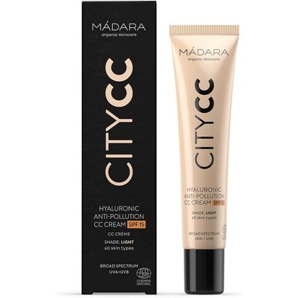 MÁDARA Органический СС-крем для ухода за кожей против загрязнения SPF15 Светло-бежевый 40 мл
MÁDARA Органический СС-крем для ухода за кожей против загрязнения SPF15 Светло-бежевый 40 мл